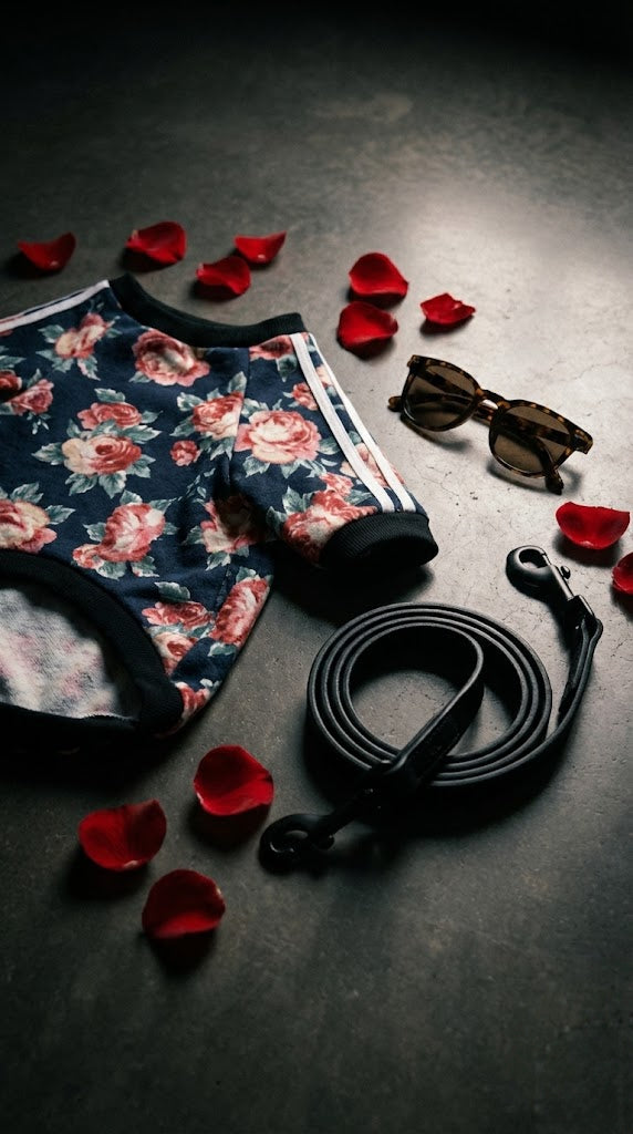 The Midnight Floral Jersey T-Shirt - 100% Premium Cotton