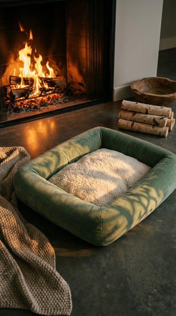 The Luxe Sherpa Donut Bed