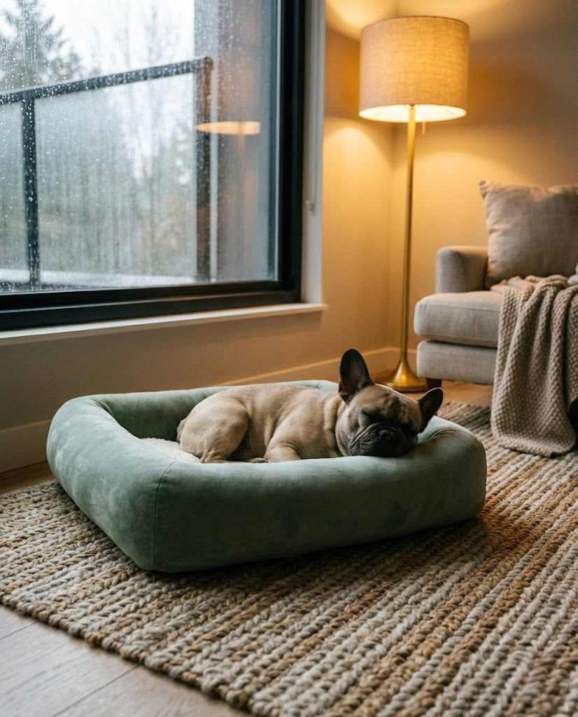 The Luxe Sherpa Donut Bed