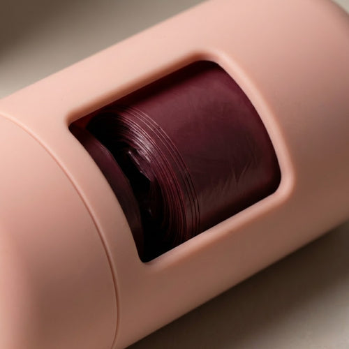 Luxe English Rose Waste Bag Dispenser