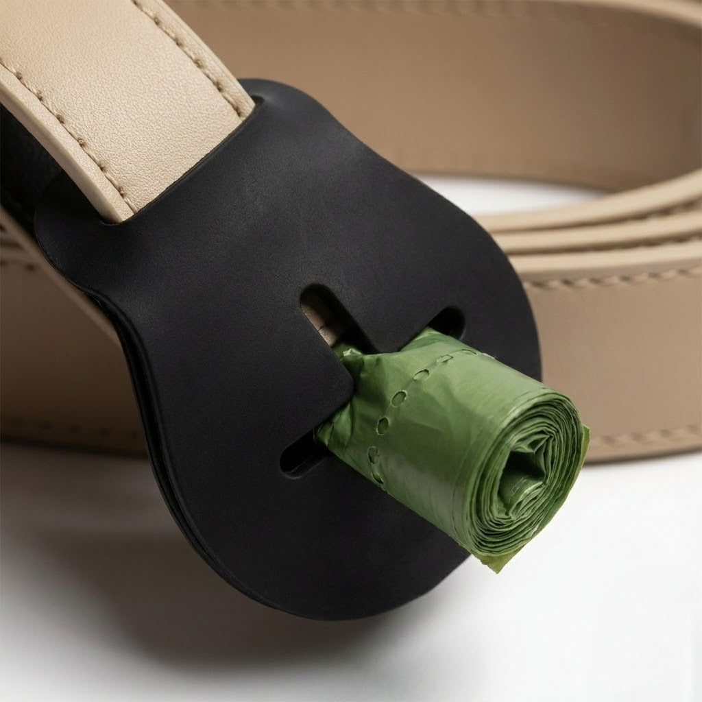 Zero-Hassle Hands-Free Waste Bag Carrier