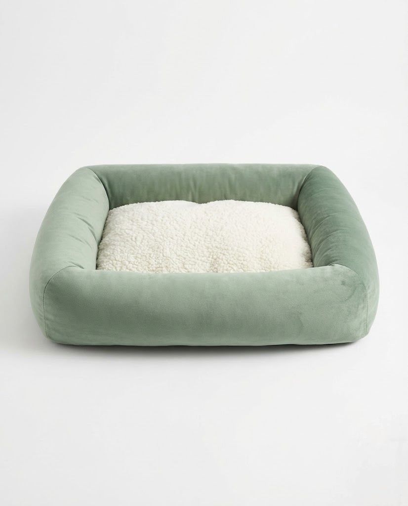 The Luxe Sherpa Donut Bed