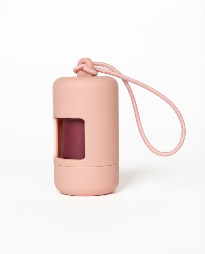 Luxe English Rose Waste Bag Dispenser
